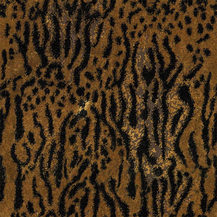780 gm kiváló minőségű, nagy súlyú tigris csík Jacquard vágott bársonyszövet